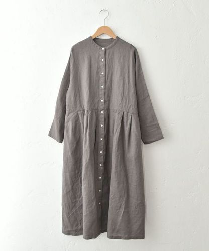 08Mab｜リネン細ピンタックワンピース [[CF-1225HF1326]][C] | ma28