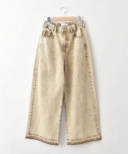 RNA｜ケミカル加工のワイドストレートパンツ [[R4314]][C] | ma28