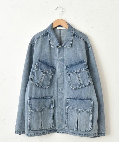 LEVI´S｜ノーカラーデニムジャケット [[006EZ-0001]][C] | ma28 ONLINE