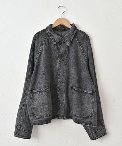 LEVI´S｜ノーカラーデニムジャケット [[006EZ-0001]][C] | ma28 ONLINE