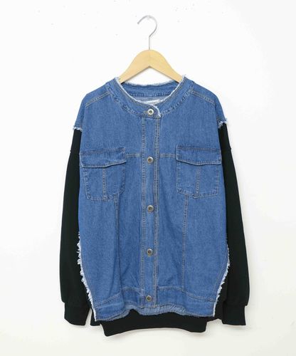 LEVI´S｜ノーカラーデニムジャケット [[006EZ-0001]][C] | ma28 ONLINE