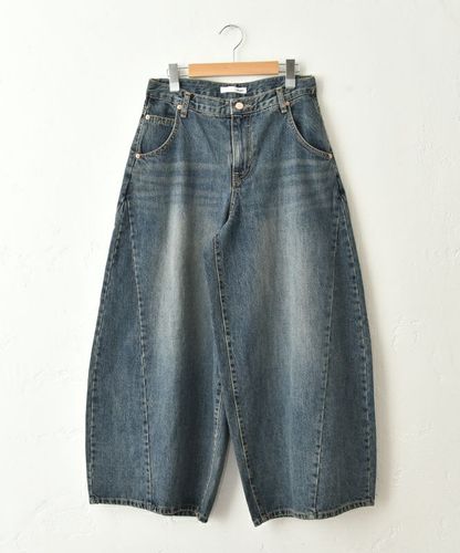 RNA｜ケミカル加工のワイドストレートパンツ [[R4314]][C] | ma28