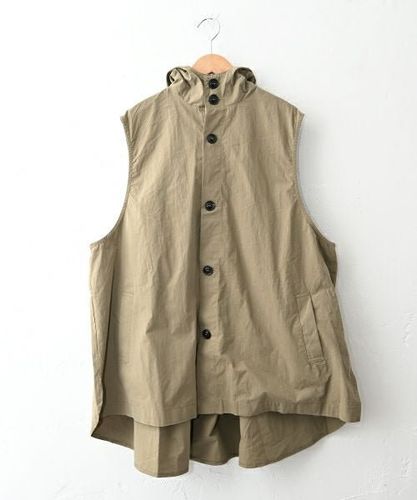 Our.｜フーディージップアップベスト [[131372H]][C] | ma28 ONLINE STORE