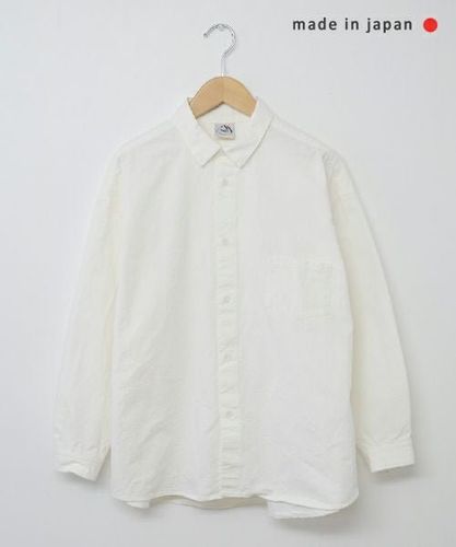her.｜綿麻バンドカラーシャツ [[CE3SH250404]][C] | ma28 ONLINE STORE