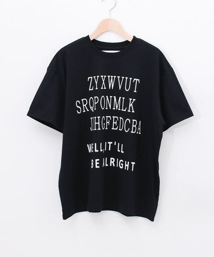 siro de labonte｜【洗える】【日本製】message tuck sleeve Tshirt