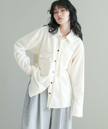 Knuth Marf フラワープリントシアーシャツ Knuth Marf - flower print sheer shirt / フラワープリントシアー