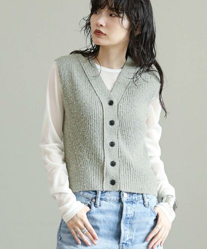 も　ニットベスト プルオーバーニットベスト 3ゲージキャメルライク | ニット | 【公式