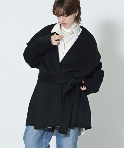 Re Fiinaブークレチェックコート | SEKIMIKI Online