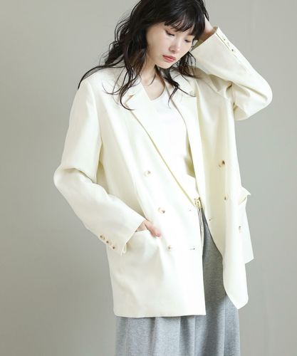 Gready Briliant ダブルボタン　テーラードジャケット　金ボタン　M Gready Brilliant金釦テーラードダブルジャケット | SEKIMIKI Online