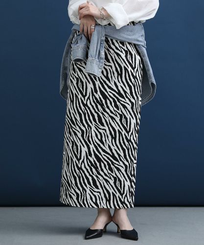 Gready Brilliant【WEB限定商品】アートゼブラ柄スカート | SEKIMIKI