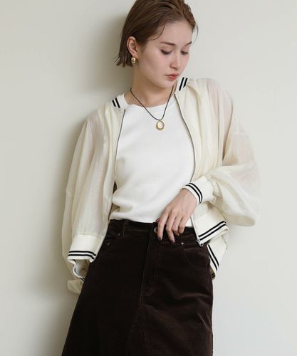 Gready Brilliants.end_ツィードMA－1ブルゾン | SEKIMIKI Online