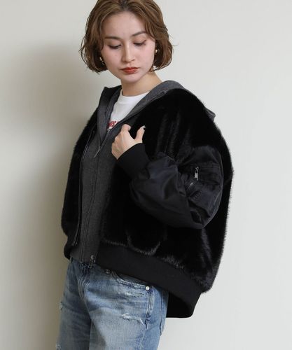 Gready Brilliants.ミンクライクファーショートジャケット | SEKIMIKI