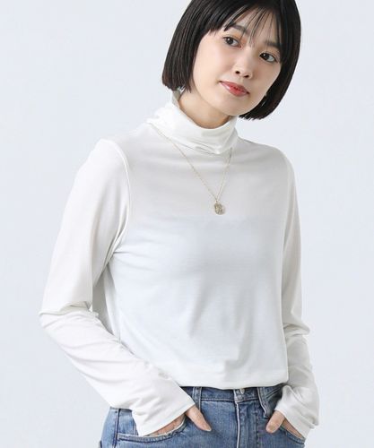 Gready Brilliantブルー糸刺繍プリントロンT | SEKIMIKI Online