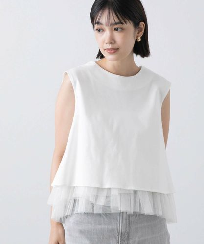 Gready Brilliant【WEB限定商品】レース重ねロゴフレンチスリーブ
