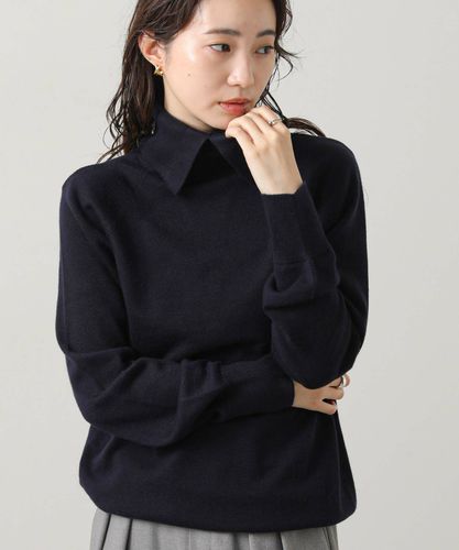 チョココロネ　Cニット ブラック タートルネックニットポンチョ: AVENIRETOILE公式通販｜m-i-d e