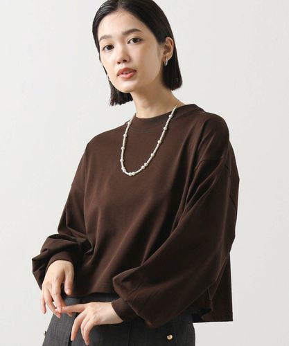 Gready Brilliant＋81フリンジ裏毛ロングスリーブトップス