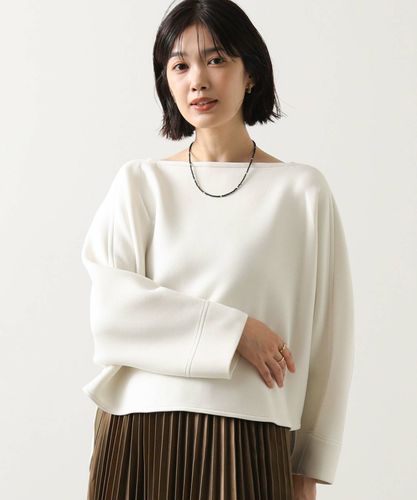 Gready Brilliantブルー糸刺繍プリントロンT | SEKIMIKI Online