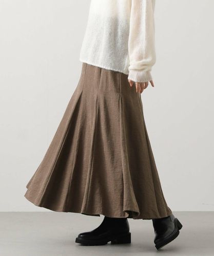 Gready Brilliant ツィードチェック裾フリンジスカート Gready Brilliants.ツィードチェック裾フリンジスカート | SEKIMIKI Online