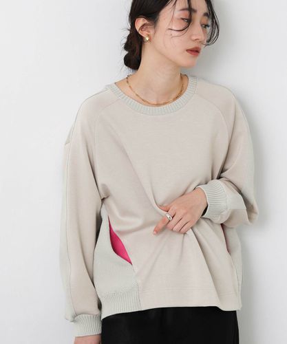 Gready Brilliantブルー糸刺繍プリントロンT | SEKIMIKI Online