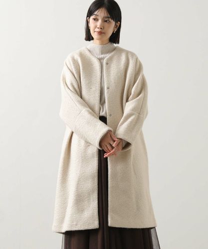 The rejoices.ダブルフェイスガウンコート | SEKIMIKI Online