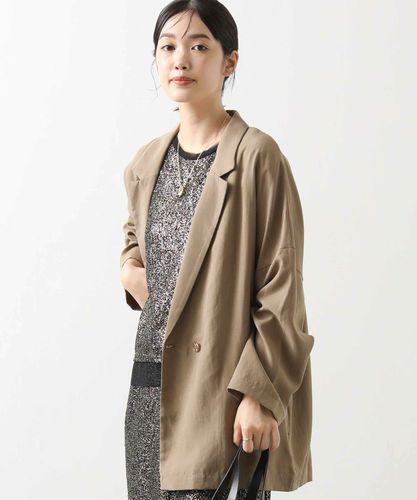 Gready Brilliantツイルテーラードダブルジャケット | SEKIMIKI Online