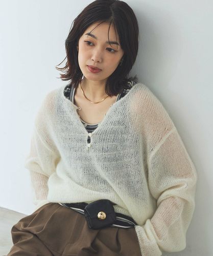 Gready Brilliants.ラメシアー2WAYカーディガン | SEKIMIKI Online