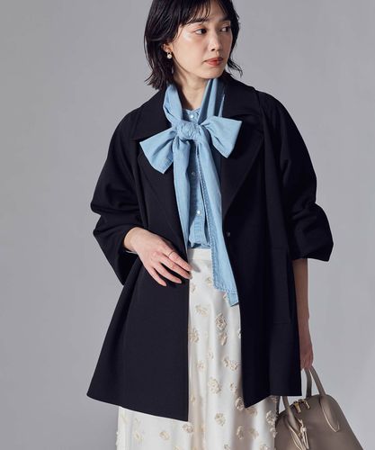 Re Fiinaブークレチェックコート | SEKIMIKI Online