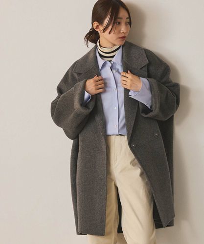 Gready Brilliants.ビーバー大衿Pコート | SEKIMIKI Online