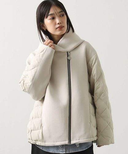 Gready Brilliantボアバイカラーフードジャケット | SEKIMIKI Online