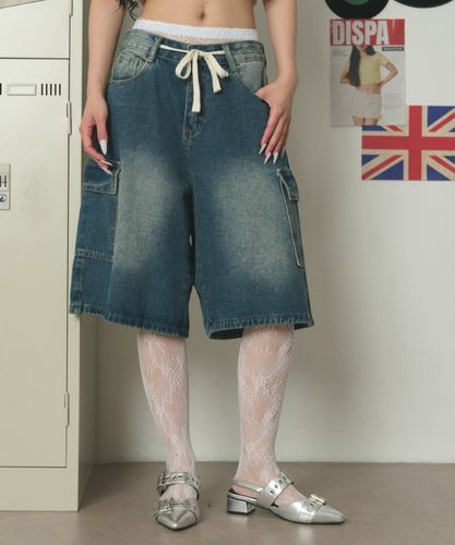 レースアップデニムショートパンツ｜WEGO（ウィゴー） – WEGO ONLINE STORE