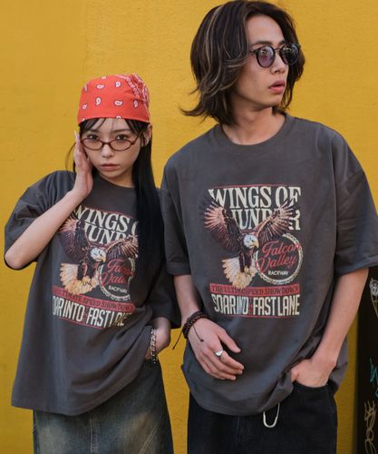 Watson 限定グラフィックTシャツ 黒　Sサイズ バリエーショングラフィックビッグTシャツ / メンズ レディース 柄