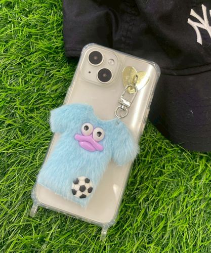 裏面も見てね( ‘-^ )-☆♡グリーン系ティアラうさちゃん  キーホルダー ぷっくりサロペうさちゃんぬいぐるみキーホルダー｜WEGO（ウィゴー
