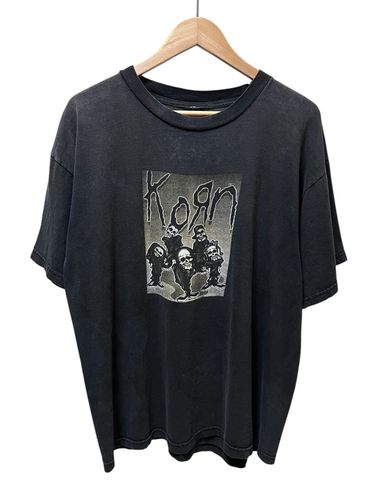 Korn ヴィンテージTシャツ フェード ブラック KORN バンドTシャツ – WEGO ONLINE STORE
