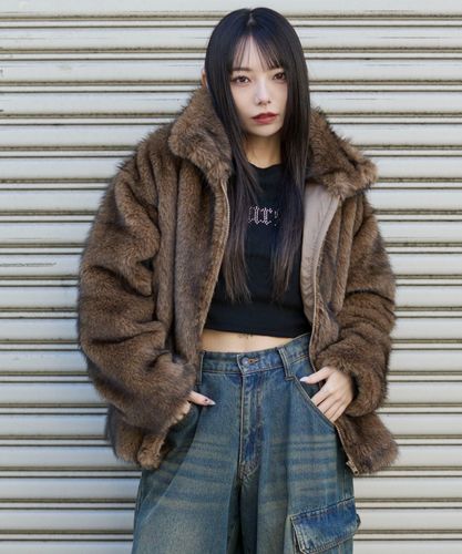 FファーフードボンバーJKT ｜WEGO（ウィゴー） – WEGO ONLINE STORE