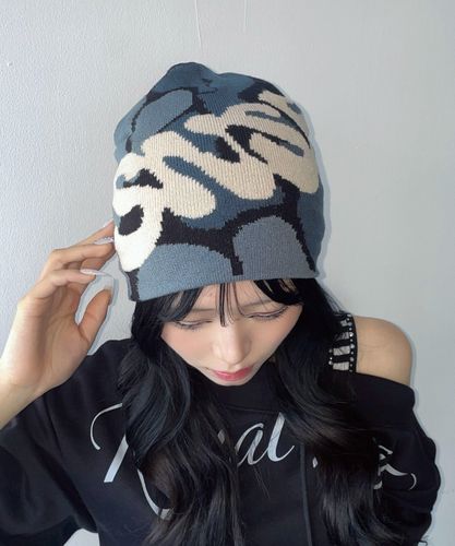 ロゴスプレープリントビーニー｜WEGO（ウィゴー） – WEGO ONLINE STORE