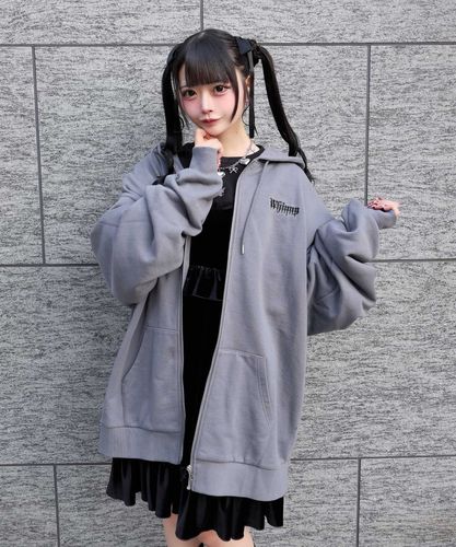 Y2Kゴシッククロスジップパーカー – WEGO ONLINE STORE