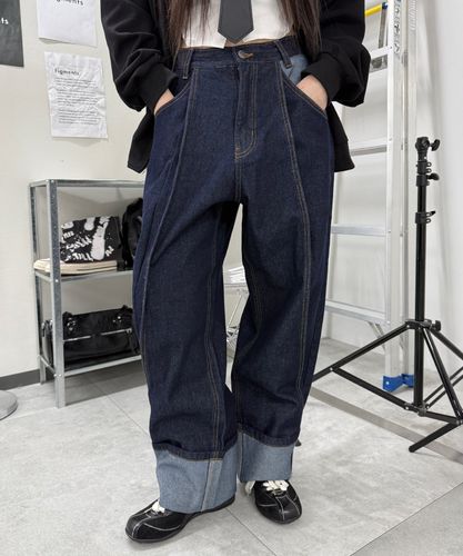 ドロストコードフレアデニム【一部店舗限定】｜WEGO（ウィゴー