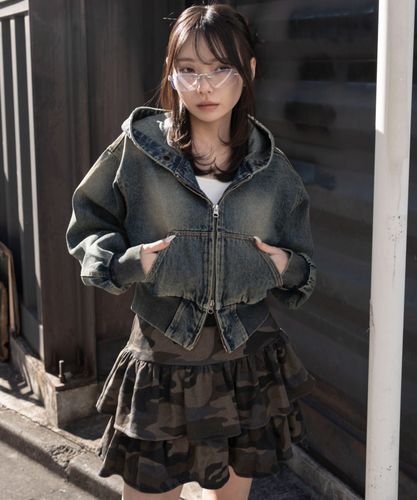 ハーフスリーブデニムジャケット – WEGO ONLINE STORE