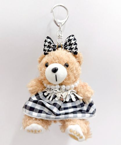 もこもこファンシーうさぎぬいぐるみキーホルダー｜WEGO（ウィゴー