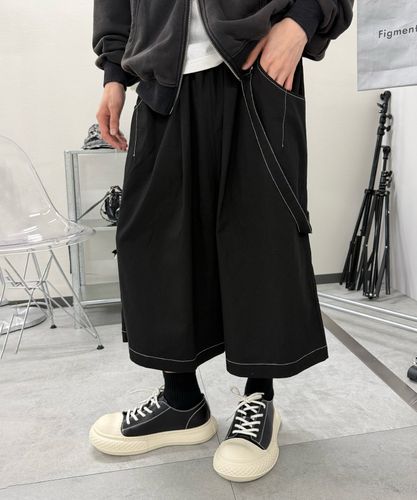 フラップポケットニータックカーゴハーフパンツ｜WEGO（ウィゴー