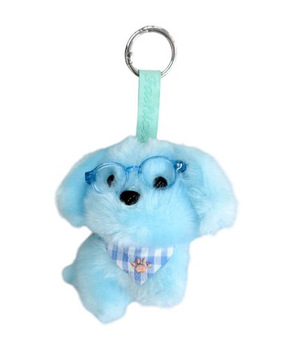 ぷっくりサロペうさちゃんぬいぐるみキーホルダー｜WEGO（ウィゴー