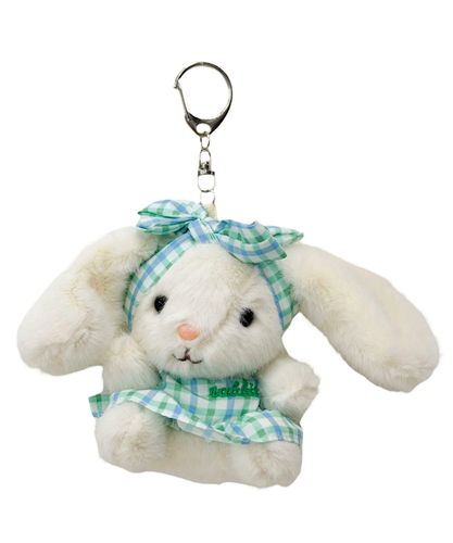 もこもこファンシーうさぎぬいぐるみキーホルダー｜WEGO（ウィゴー