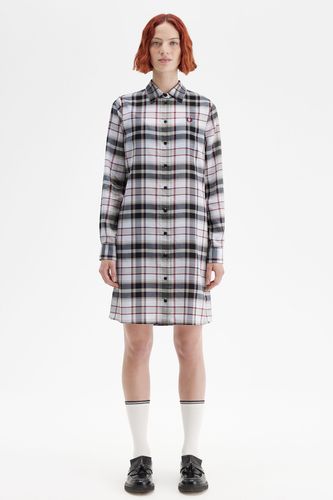 Check Shirt Dress(10 100：WHITE): | FRED PERRY JAPAN | フレッド