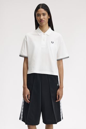 Sheer Tipped Polo Shirt(10 129：SNOW WHITE): | FRED PERRY JAPAN