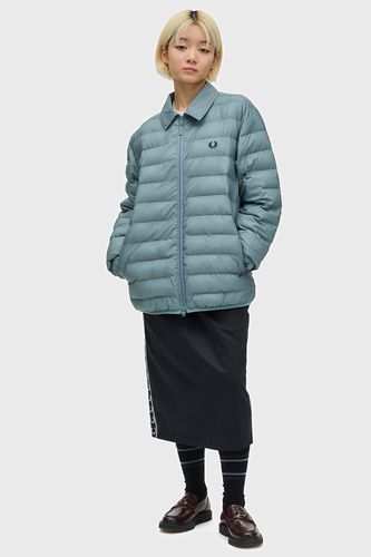 Collared Insulated Jacket(S 738：DARK AIRFORCE): | FRED PERRY