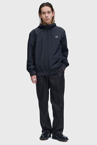 ゆ*ん様 フレッドペリー ブラック ジャケット Hooded Brentham Jacket(S 102：BLACK): | FRED PERRY JAPAN