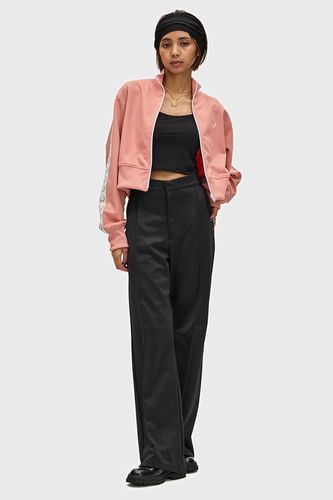 Cropped Taped Track Jacket(10 102：BLACK): | FRED PERRY JAPAN