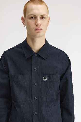 フレッドペリー ネイビー シャツジャケット　M8628 / 608 Corduroy Overshirt(M 608：NAVY): | FRED PERRY JAPAN | フレッド