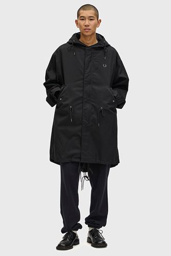 Oversized Fishtail Parka Jacket(XS Q50：PARKA GREEN): | FRED PERRY
