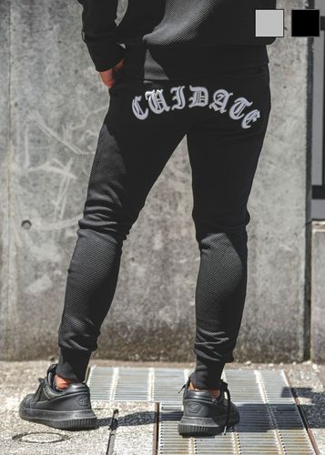 黒ジョガーパンツ スリムフィット アダムスジャグラー RETG